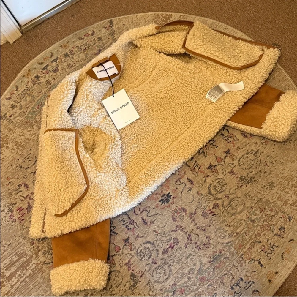 Stand Studio Coco Shearling Jacket